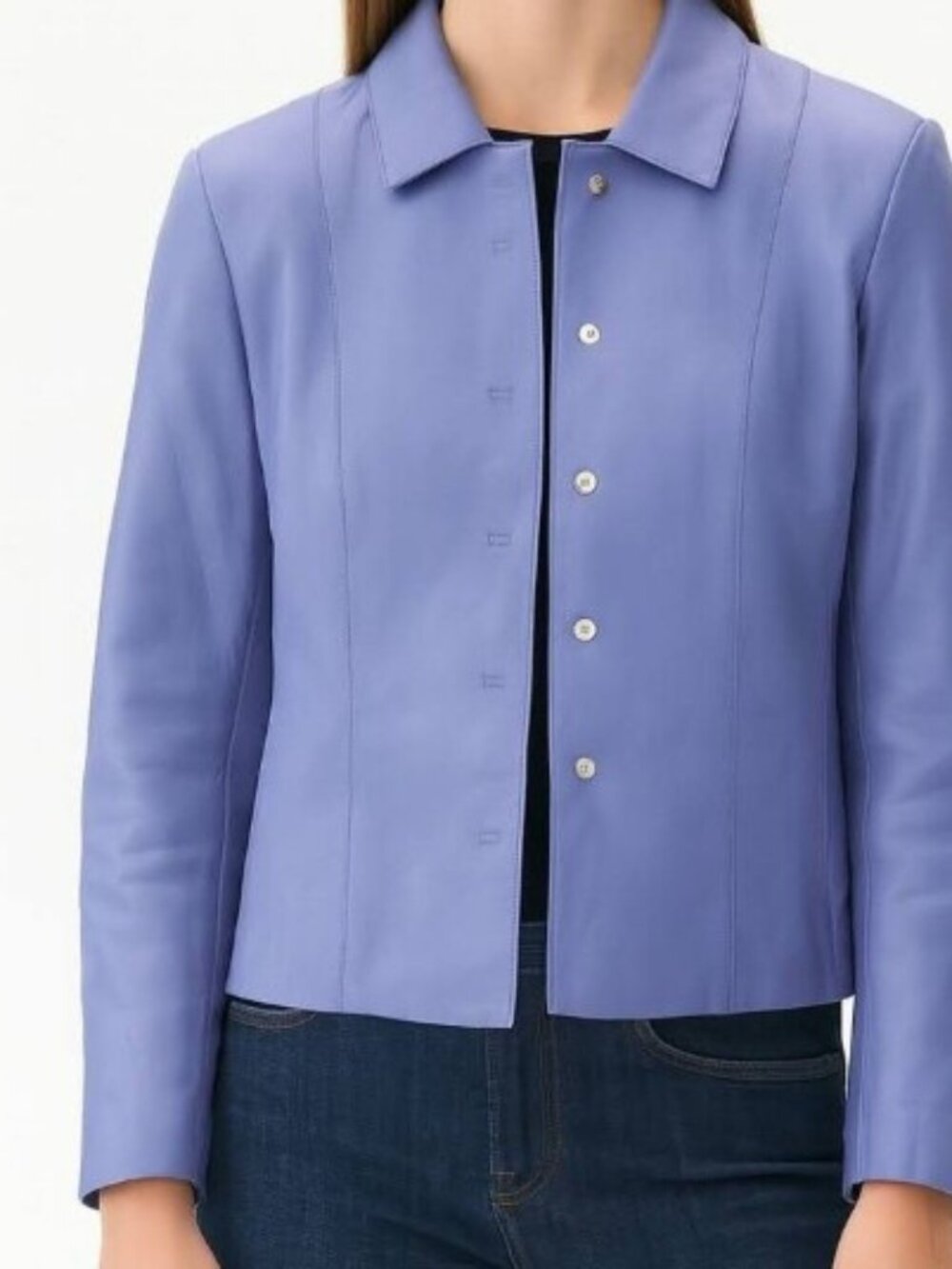Saguaro Lavender Leather Jacket